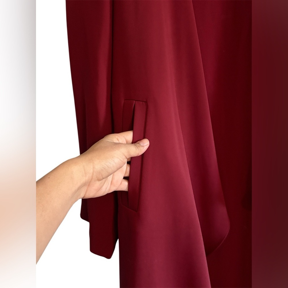 Nine West Burgundy Cardigan - Picture 3 of 10